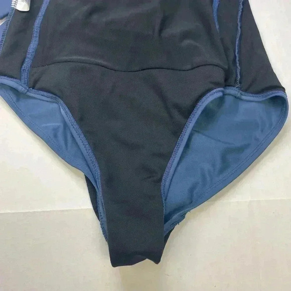 Beautique Blue One Piece Swimsuit Size 8 US Beach/Pool - Picture 9 of 12